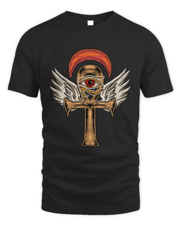 Ankh Egyptian Cross Crescent Moon Eye Horus Ancient Egypt