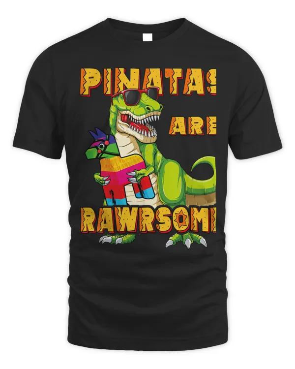 Pinatas Are Rawrsome T rex Cinco de Mayo Boys Girls Kids