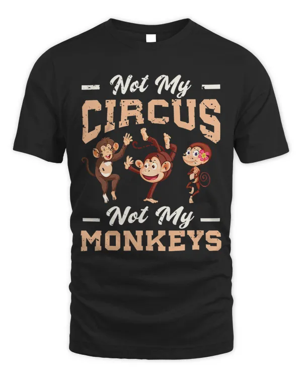 Funny Circus Monkey Gift Cute Chimpanzee Monkey