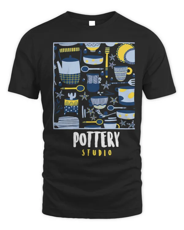 Pottery Studio Potter Ceramist Handmade Clay Pot Kiln Gift