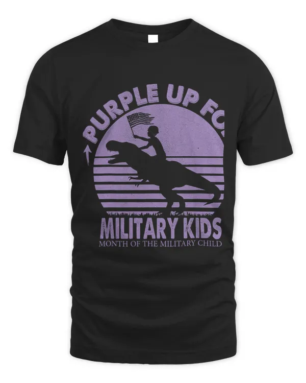 Purple Up Military Kids Month Of The Military Trex Child