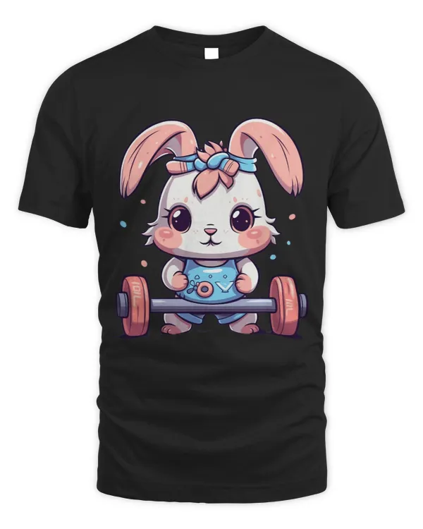 Funny Gym Workout Bunny Fitness Studio Rabbit Cardio Pump4 7 6