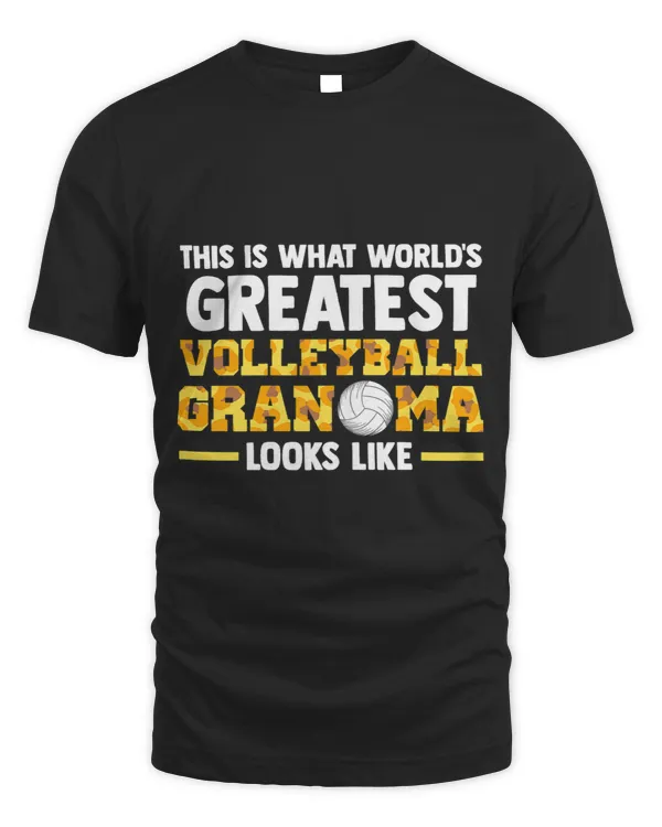 Womens Greatest Volleyball Grandma Volleyball Grandma