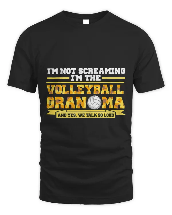 Womens Im the Volleyball Grandma Volleyball Grandma