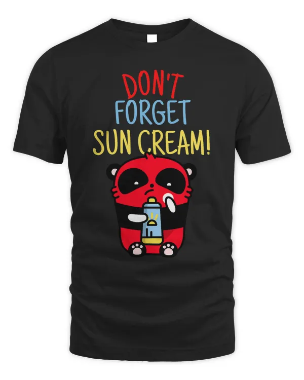 Dont Forget Sun Cream Uv Awareness Uv Safety22