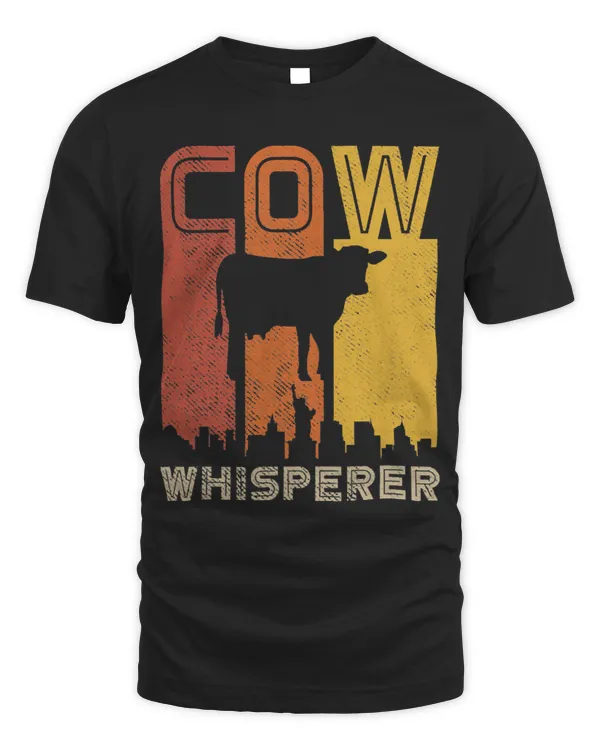 Cattle Cow Vintage Cow Whisperer Funny Animal Raising Lovers