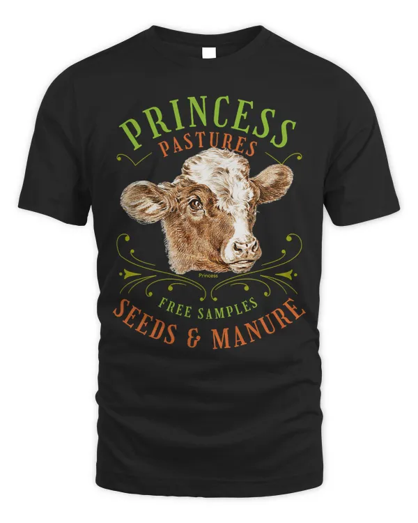Cattle Cow Vintage Farm Animal Cow Cute Farmhouse Design Girls Womens 138