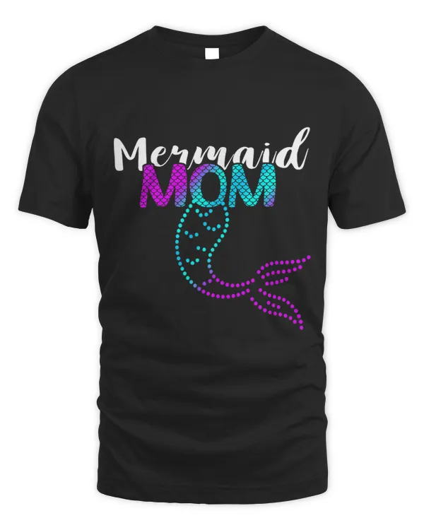 Womens Mermaid Mom Tail Mermaid Love Sea Creature Clamshell Marine