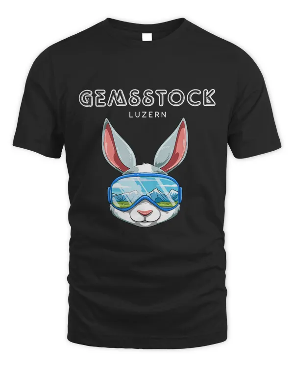 Gemsstock Lucerne Switzerland Retro Ski Hare