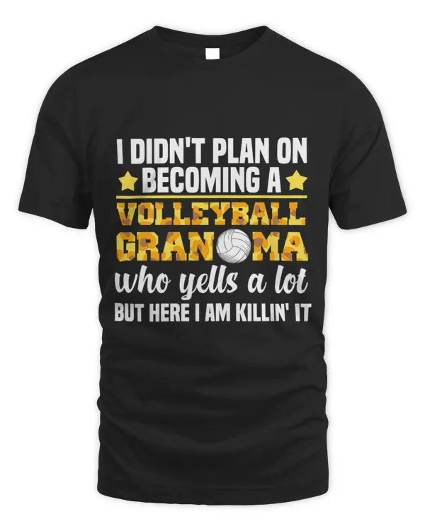 Womens Volleyball Grandma yells a lot Volleyball Grandma 3