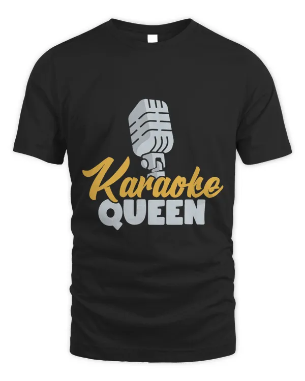 Funny Karaoke Queen Women Girls Karaoke Singing Music Lovers
