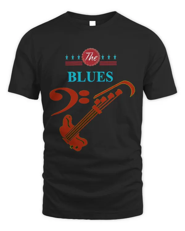The BLUES Bass Guitar Player