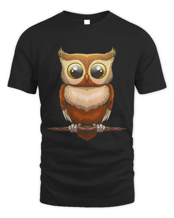 Cute Owl Art For Men Women Kids Boys Girls Owl Lovers