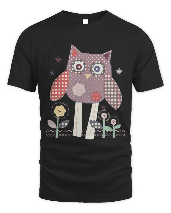 Cute Owl Sewing Quilting Seamstress Design Craft Birthday