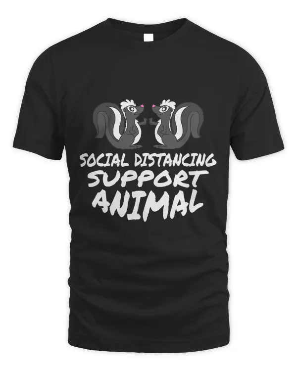 Funny Sarcastic Social Distancing Support Expert Pet Skunk