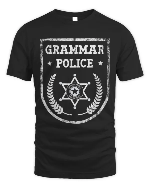 Grammar Police Serve And Protect Grammar