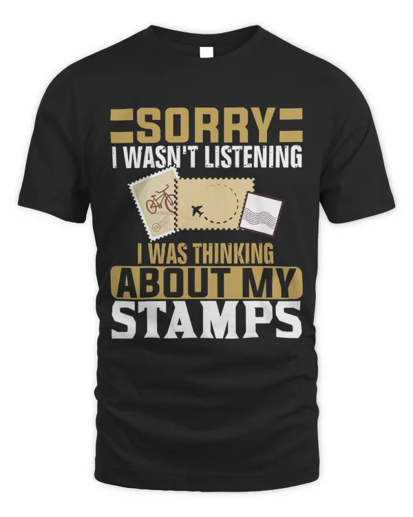 Funny Stamps Design Sorry I wasnt listening Stamps