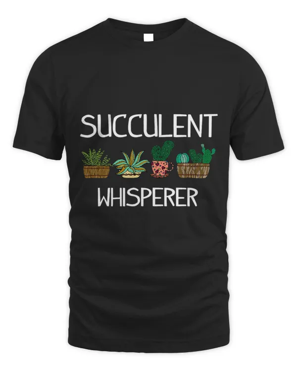 Funny Succulent Cactus Gardening TShirt