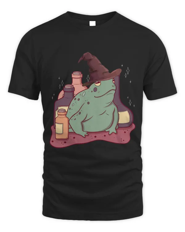 Cottagecore Aesthetic Witchy Toad Vintage