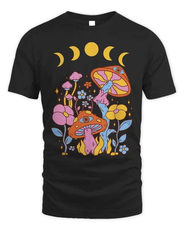 Cottagecore Dark Academia Moon Phases Mushroom Moon Witchy