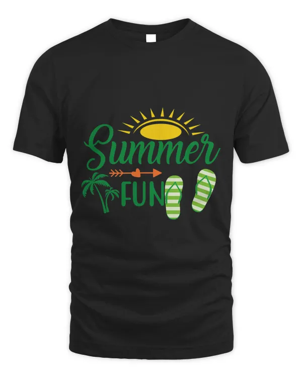 Funny Summer Fun Flip Flop Sun Summer