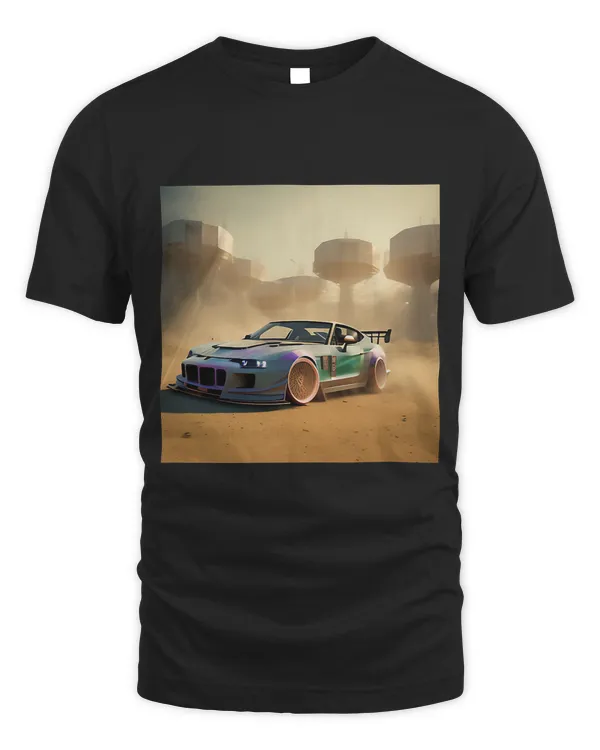 Futuristic Classic Sports Car Race Racing Alien Planet Gift