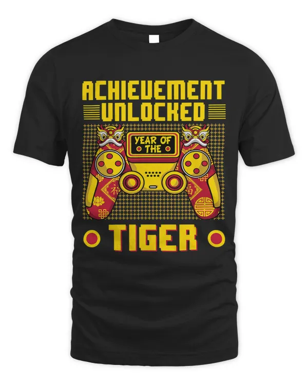 Gaming Chinese Lunar New Year Tiger Gamer Boy Teen