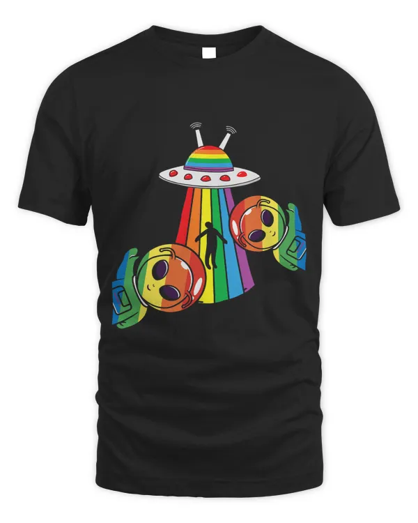 Gaylien Gay Pride LGBT Alien Abduction