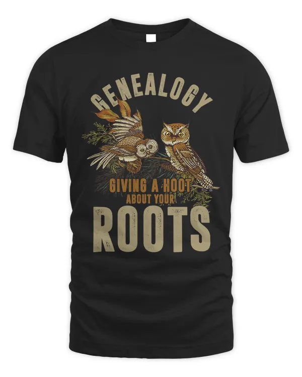 Genealogist Genealogy Owl Lover Roots Ancestry Gift
