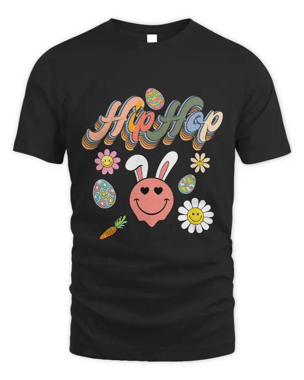 Groovy Easter Day Hip Hop Cute Rabbit Bunny Carrot HipHop
