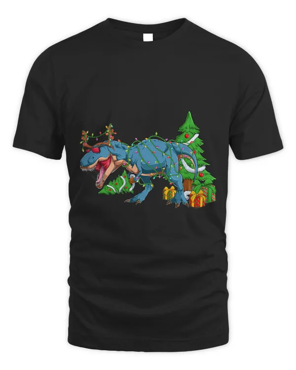Dinosaur Dino Kids Merry Rexmas Dinosaur Christmas Toddler Boys Xmas