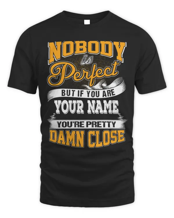 Embrace Your Originality: Flaunt Your Flaws with Our 'Nobody is Perfect' Collection of Print-on-Demand Apparel