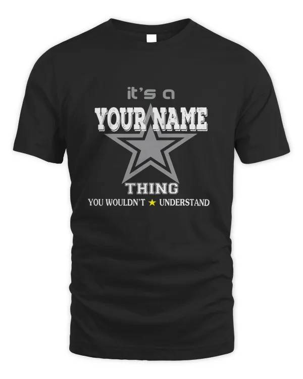 Starlit Style Selection: Shine Bright with Our 'It's A Thing Star' Collection-PRINT ON THE BACK