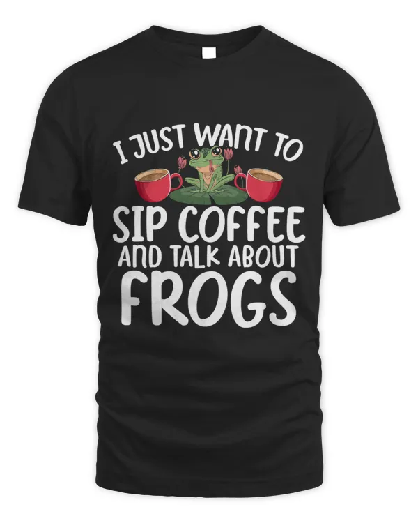 Frog Gift Toad Egg Animal Herpetology Tadpole - Unisex Standard T-Shirt Unisex Standard T-Shirt