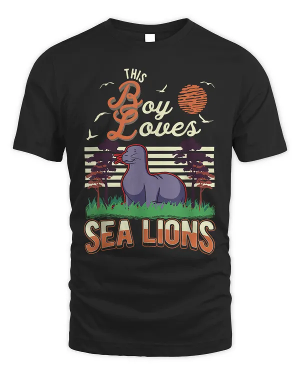 Sea Lion Gift This boy loves Sea Lions