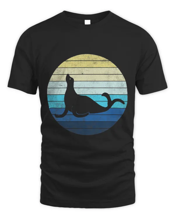 Sea Lion Gift Vintage Gift with Baby Seal Lover Sea Lion