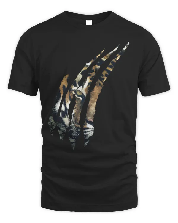 Tiger Gift Zoo Zookeeper Animal Lover Claw Face