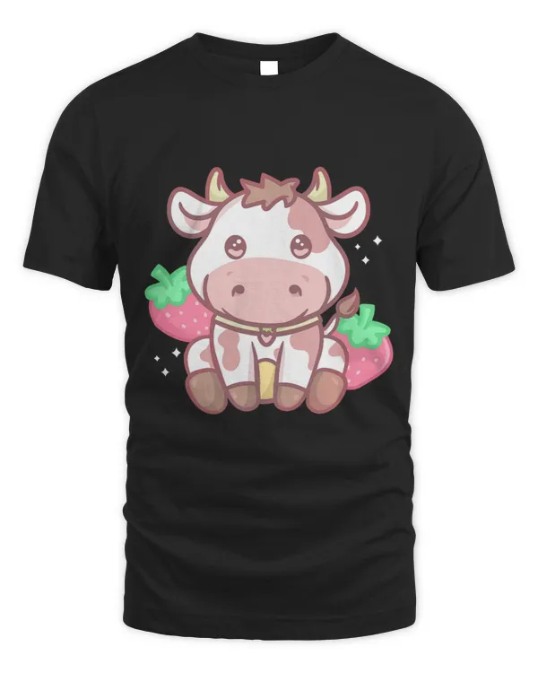 Cow Lover Strawberry Cows Strawberries