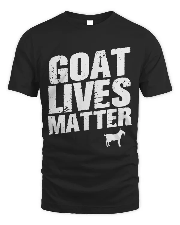 Goat Lover Lives Matter Funny Animal Lover Farmer Squad