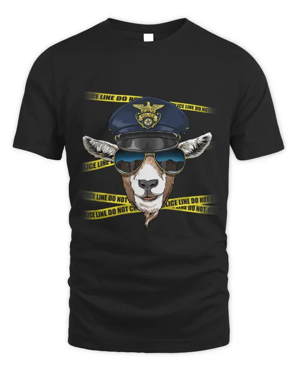 Goat Lover Police Officer Goat PD Cop Crime Scene Goat Lover Whisperer