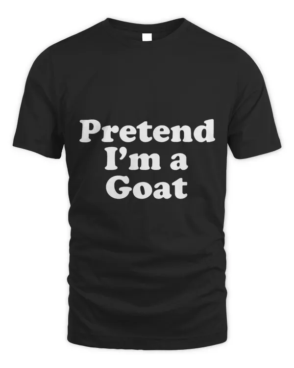 Goat Lover Pretend Im A Goat Funny Lazy Easy Halloween Costume
