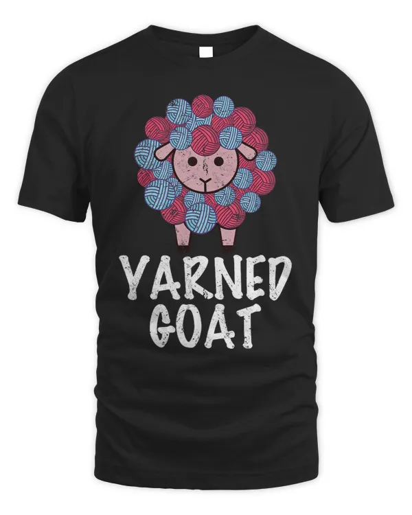 Goat Lover Yarned goat quote crocheting needlework technique funny
