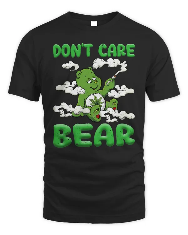 Weed Bear Herb Bear Funny Bear Marijuana Cannabis T-Shirt