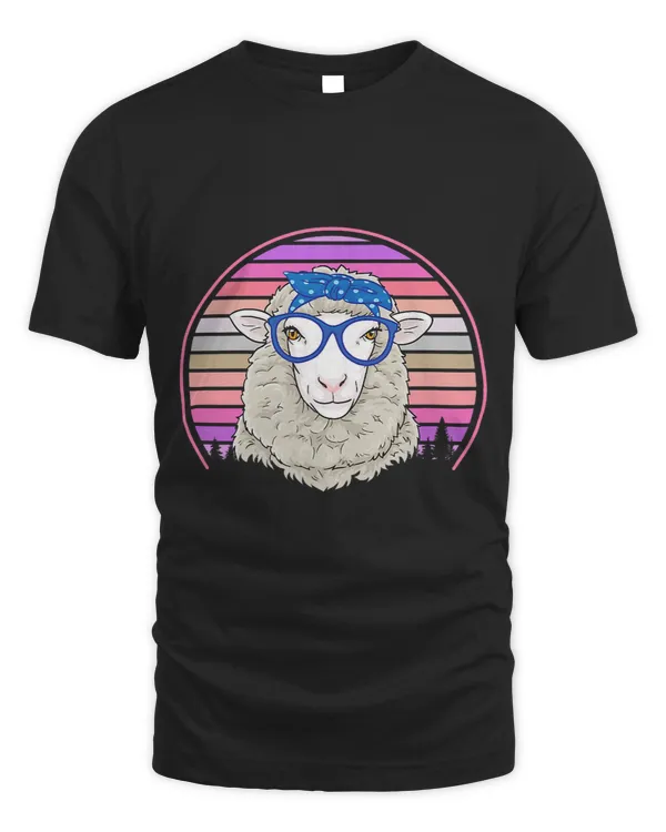 Sheep Lover Womens Vintage Sheep Farmer Retro Sheep