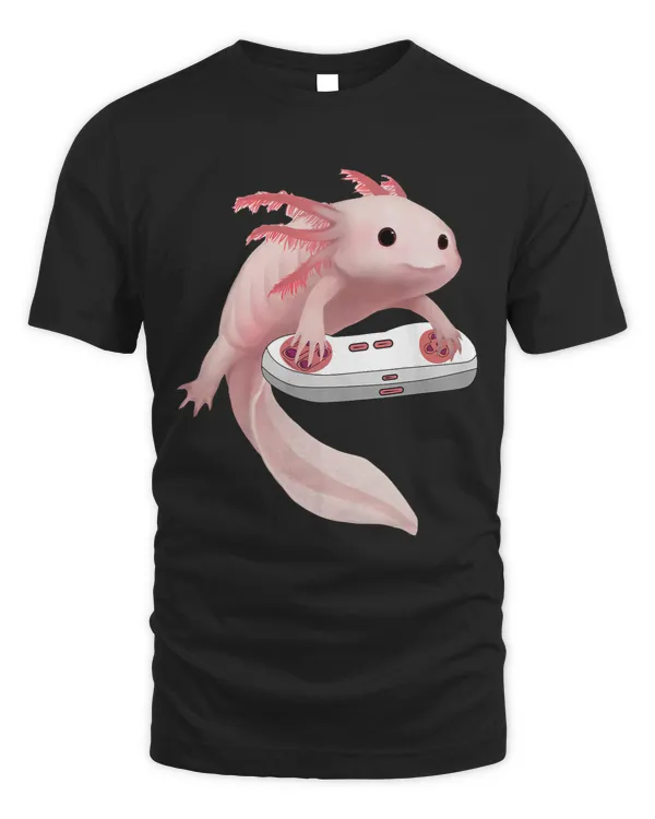 Axolotl Animals White Axolotl Lizard Gaming Fish Playing Video Game Axo