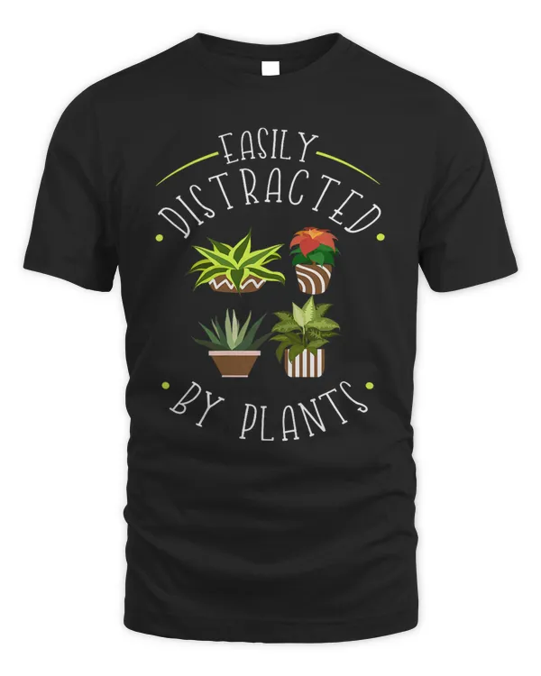 Easily distracted by plants