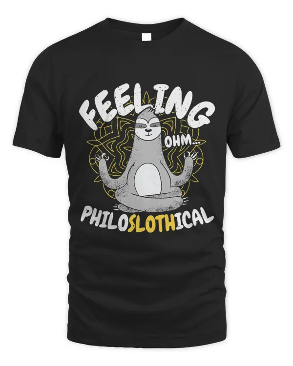 Sloth Gift Yoga Sloth Yogi Sloth Meditation Philoslothical Yoga