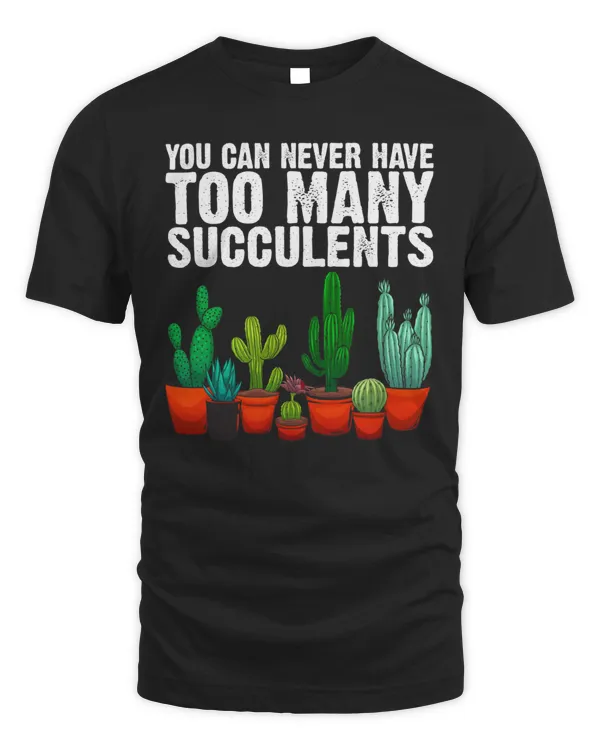 You can never too many succulents