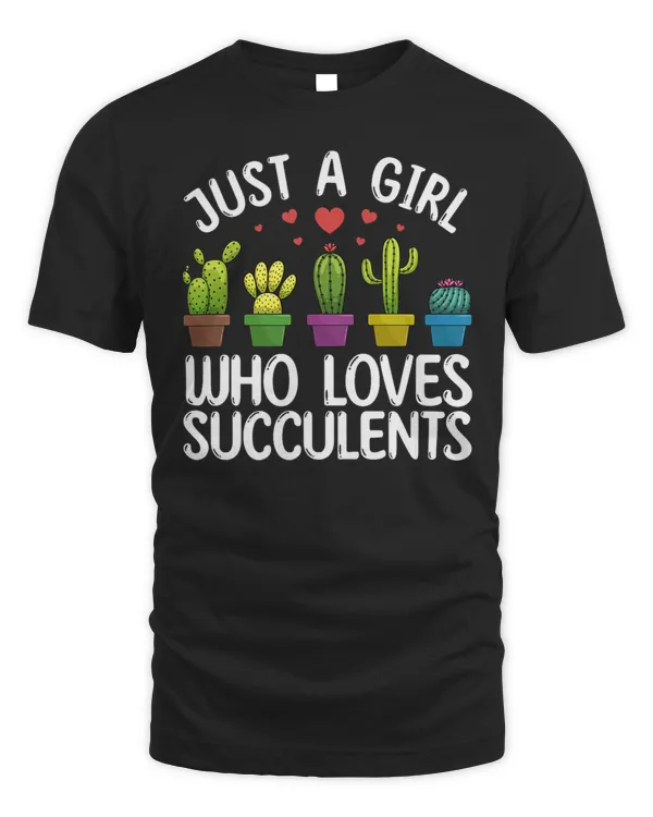 Girl who loves succulents