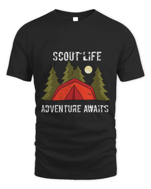 Scout Life Adventure Awaits Graphic design gift